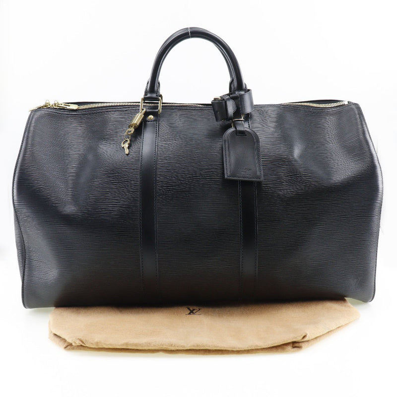 [LOUIS VUITTON] Louis Vuitton Kepol 50 M42962 Epireather Noir Black SP0031 engraved Unisex Boston Bag A-Rank