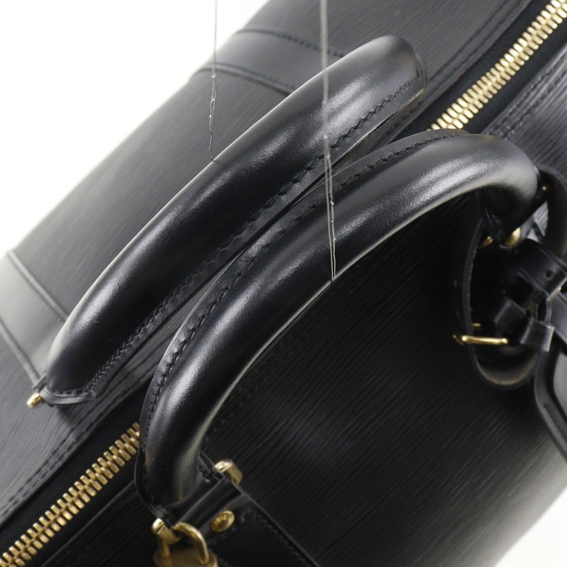 [Louis Vuitton] Louis Vuitton Kepol 50 M42962 Epireather Noir黑色SP0031刻有男女通用的波士顿袋A级