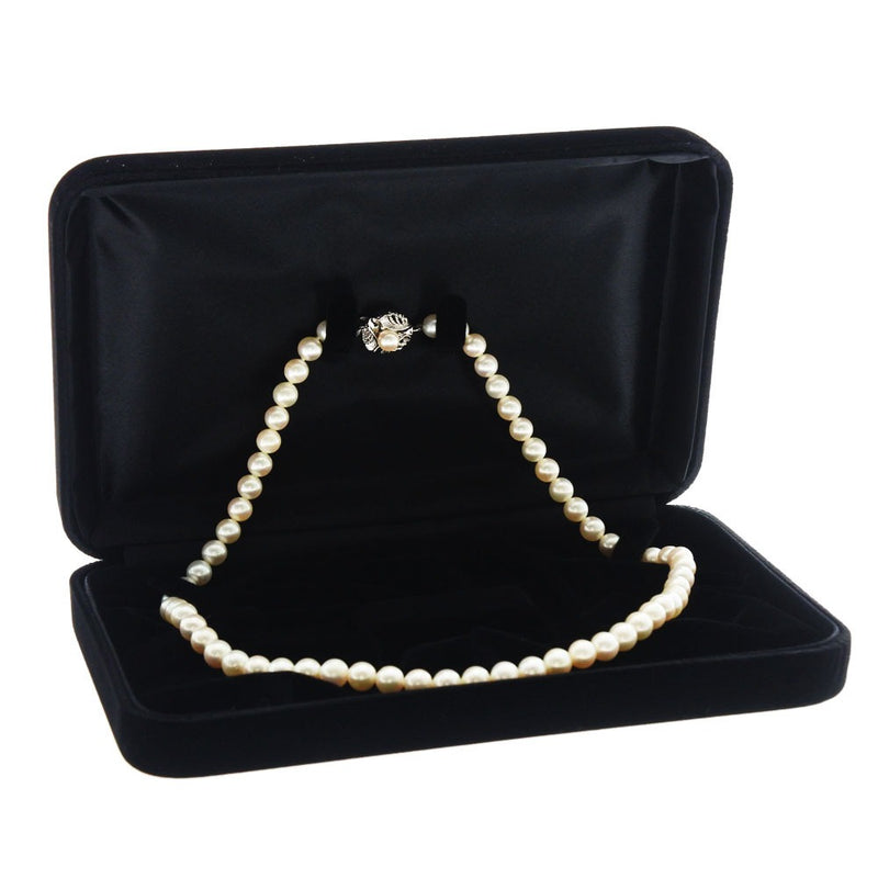 Collar Pearl X Silver Ladies de 6.5-7 mm a rango