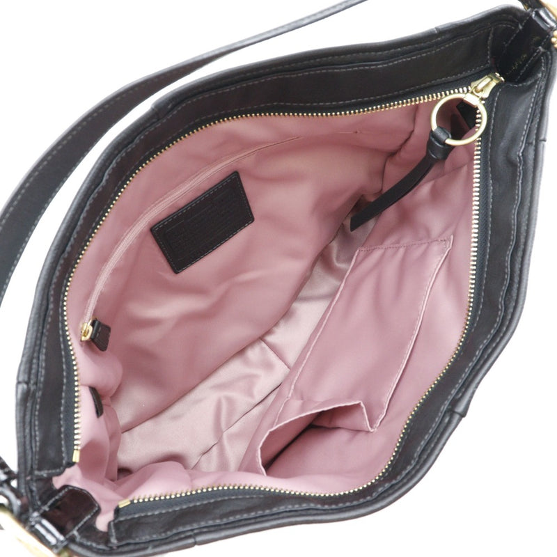 [Coach] Coach one shoulder shoulder shoulder bag 18901 leather black shoulder fastener ONE BELT Ladies A-Rank