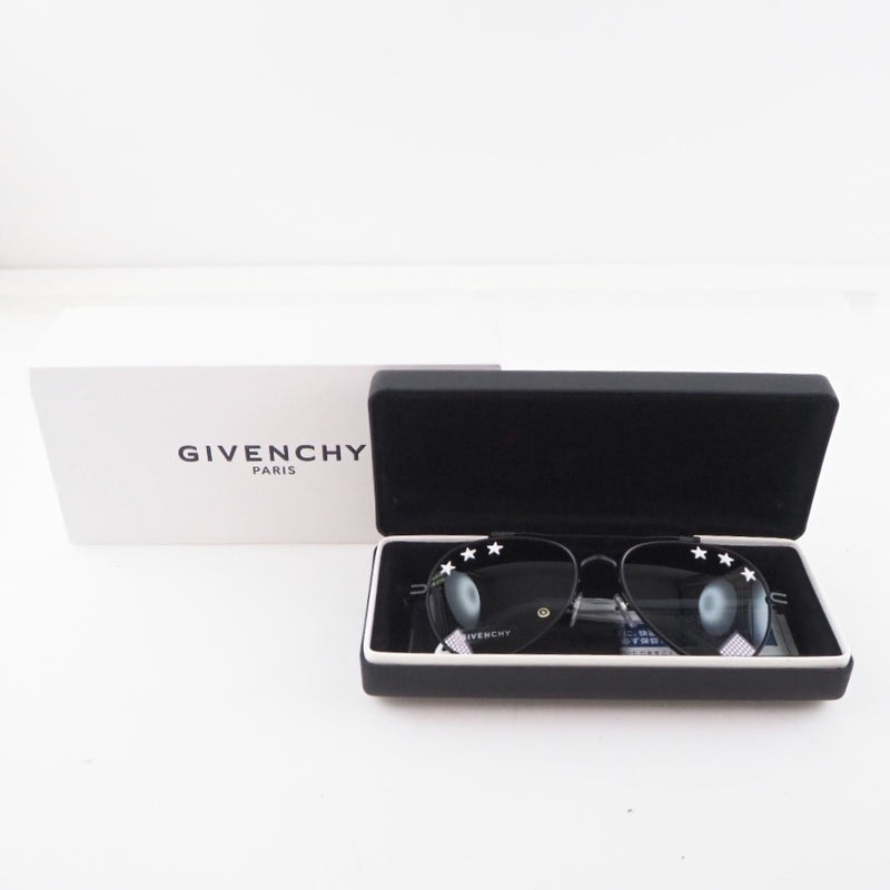 [Givenchy] Givenchy GV7057/Stars 8071R金属黑色男子太阳镜S等级