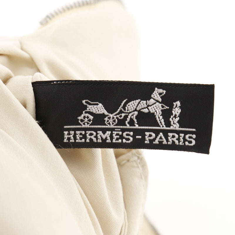 [Hermes] Hermes Boled Pouch 25 파우치 면화 흰색 패스너 볼라이드 파우치 25 유니나교