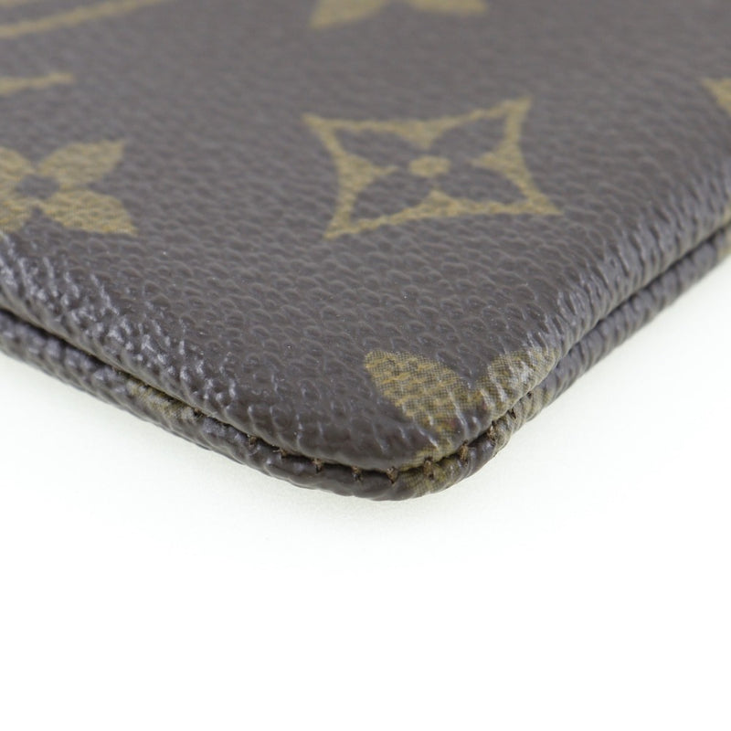 [Louis Vuitton] Louis Vuitton Pochette Cleecoin Case M62650会标帆布茶864ET刻有紧固件POCHETTE CREE