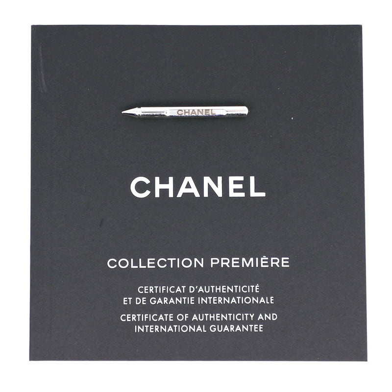 [Chanel] Chanel Premiere Diamond Besel H2433 Acero inoxidable x Cuarzo de goma Damas de la dial de carcasa blanca