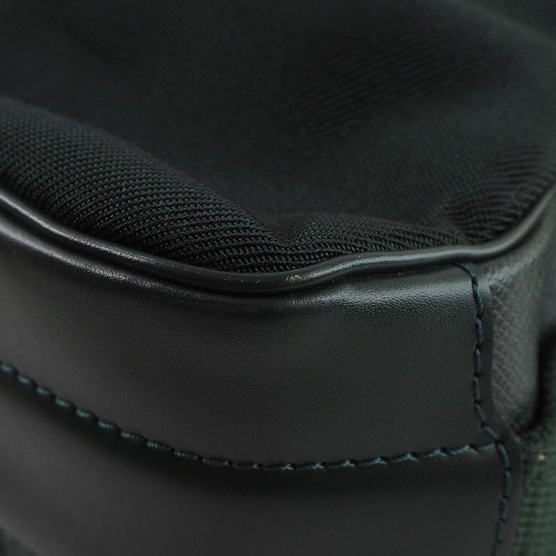 [LOUIS VUITTON] Louis Vuitton Del Soo M30164 Taiga Episea Green Unisex Shoulder Bag A-Rank