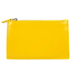 [BALENCIAGA] Balenciaga coin case 664044 Calf yellow fastener unisex S rank