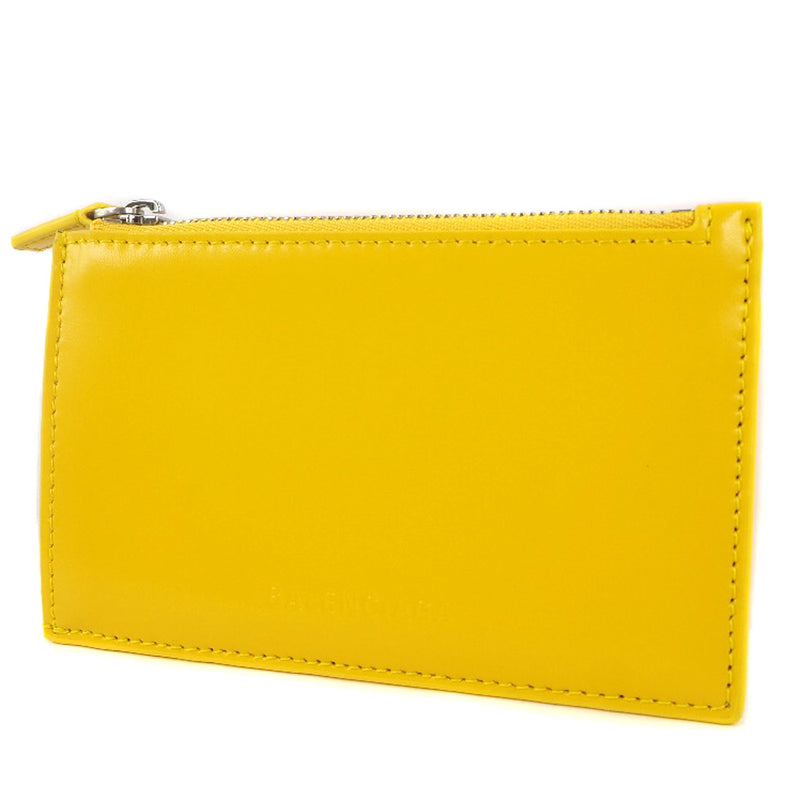 [Balenciaga] Balenciaga Coin Case 664044 Calage Yellow Fastener Unisexe S