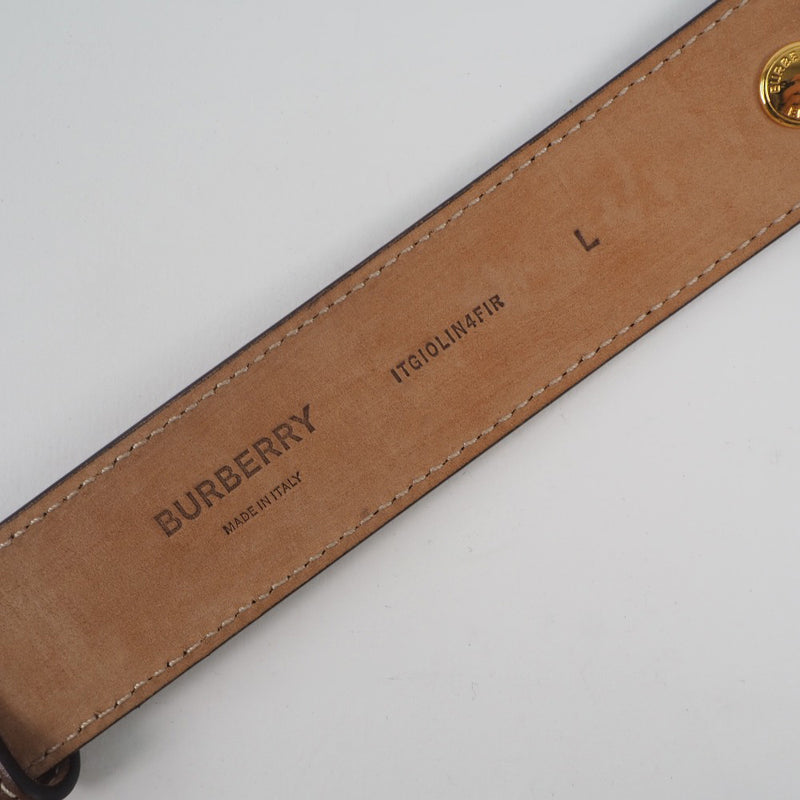 [Burberry] Burberry 8019719 Té de té de cuero Cinturón de té un rango
