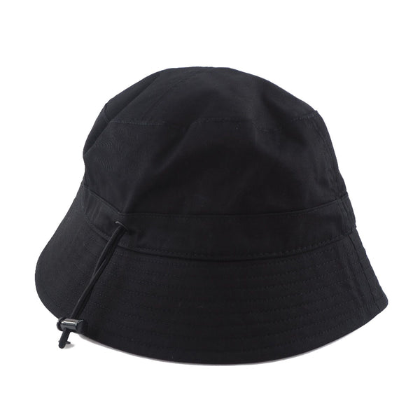 [Moncler] Moncler 
 Sombrero de cubo 
 H10913B00030 04863 Algodón negro Bucket Hat Damas S Rango