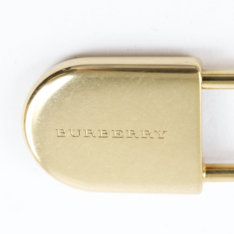 【BURBERRY】バーバリー
 ピンモチーフ 金属製 ゴールド ユニセックス チャーム
Sランク