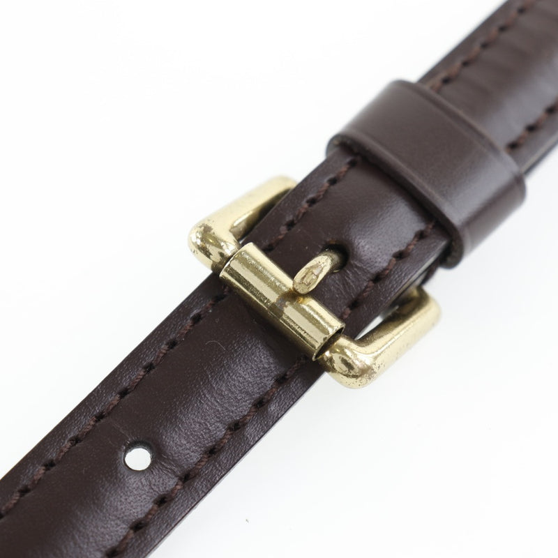 [LOUIS VUITTON] Louis Vuitton Dami Line for Leather Tea Unisex Shoulder Strap