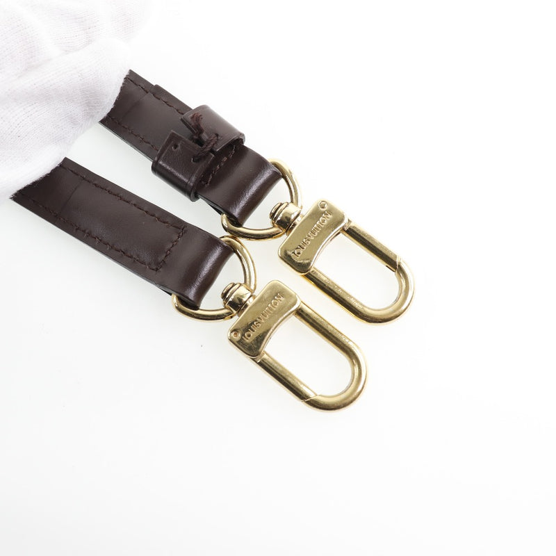 [LOUIS VUITTON] Louis Vuitton Dami Line for Leather Tea Unisex Shoulder Strap