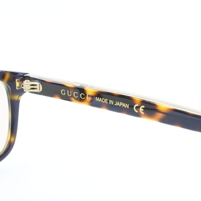 [GUCCI] Gucci Asian Fit Interlocking G Sherry Line GG0378OA 002 Plastic Tea Unisex Sunglasses A Rank