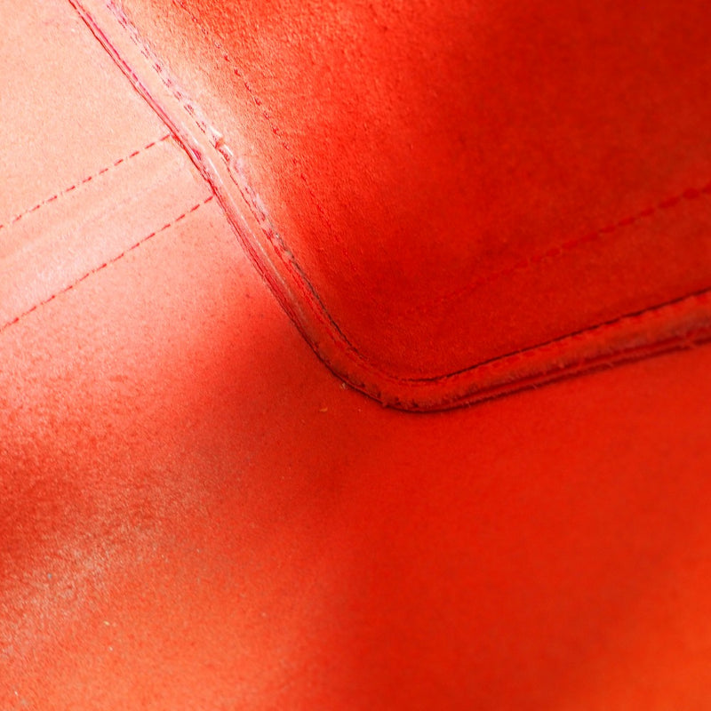 [LOUIS VUITTON] Louis Vuitton Speedy 25 M43017 Epireather Castillian Red Red SP1915 Engraved Ladies Handbag B-Rank