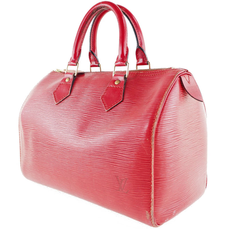 [Louis Vuitton] Louis Vuitton Speedy 25 M43017 Epireather Castillian Red Red SP1915 조각 된 숙녀 핸드백 B 순위