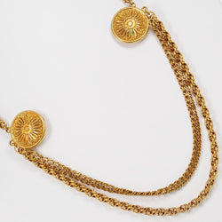 [Celine] Celine 
 Chain brooch 
 Vintage gold plating about 64.5g chain ladies