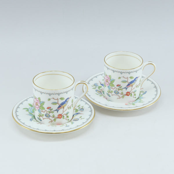 [Aynsley] Einzlay Pemblock Coffee Cup & Saucer × 2 Porcelain_ Table Varelle S