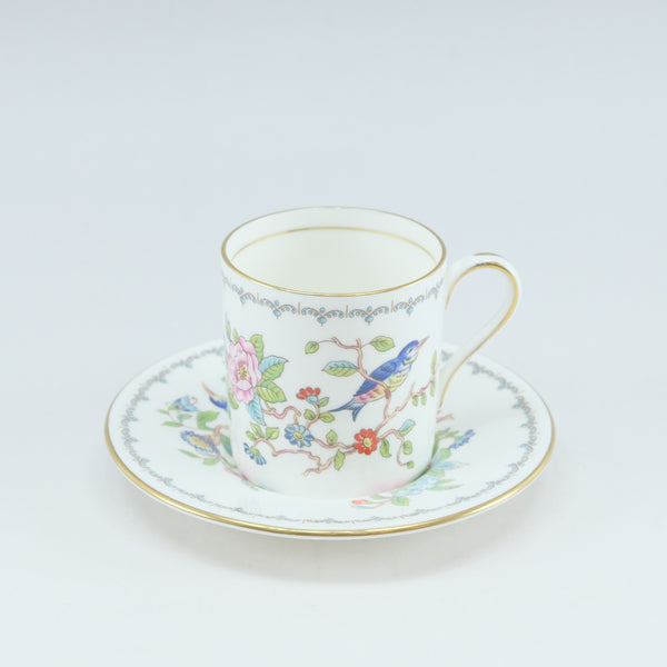 [AYNSLEY] Einzlay Pemblock Coffee Cup & Saucer × 2 Porcelain_ Tableware S Rank