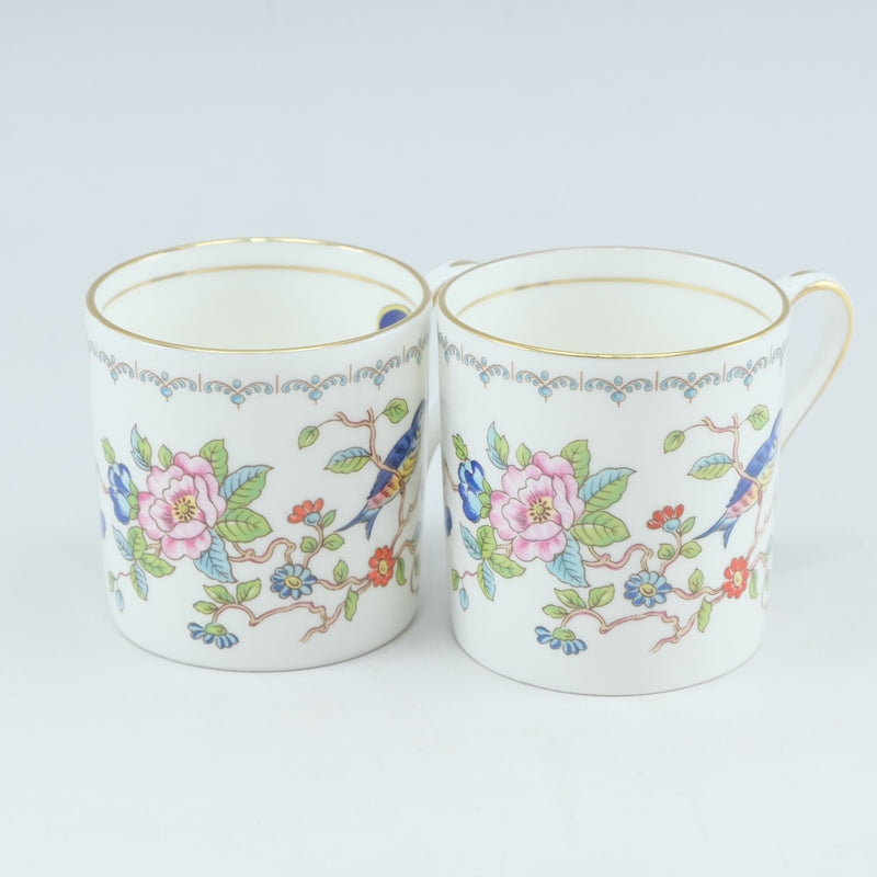 [Aynsley] Einzlay PEMBlock Coffee Cup & Saucer × 2 porcelana_ vajilla s rank