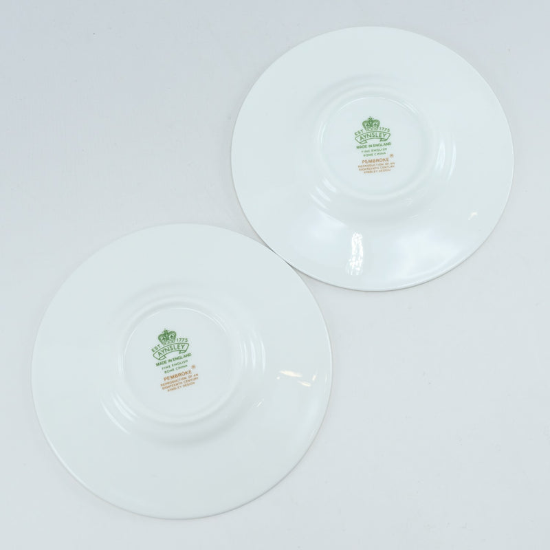 [Aynsley] Einzlay Pemblock Coffee Cup & Saucer × 2 Porcelain_ Table Varelle S