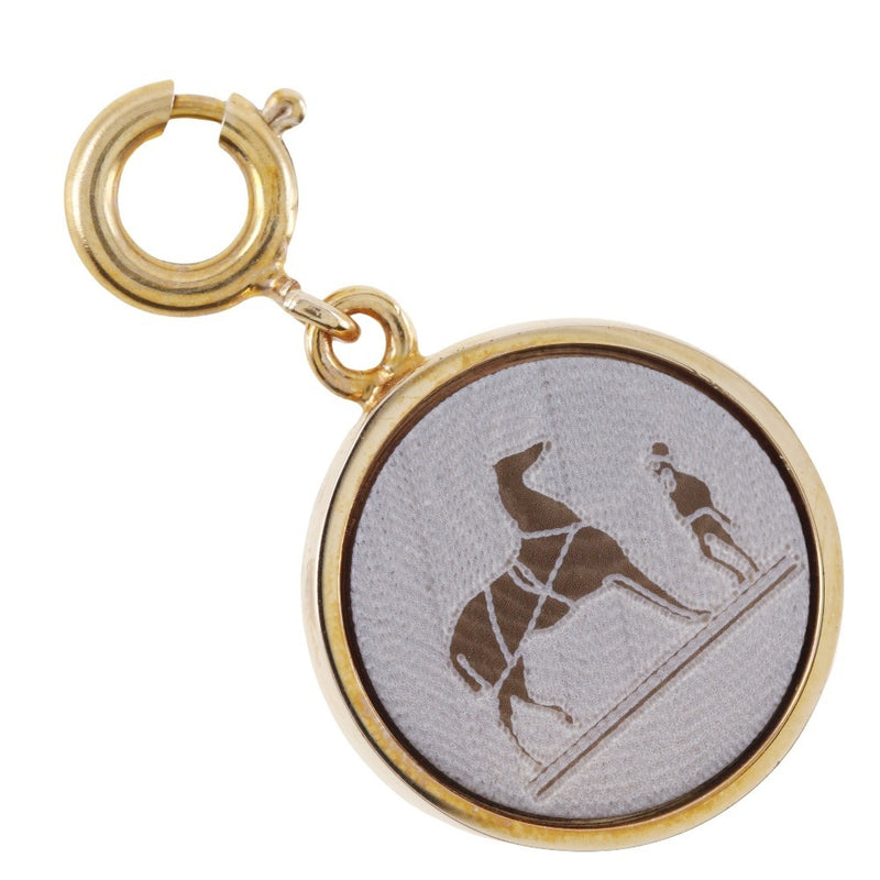 [Hermes] Hermes 
 Top colgante de Korozo 
 Charm Gold Plating x Shell aproximadamente 4.0g Corozo unisex A Rank