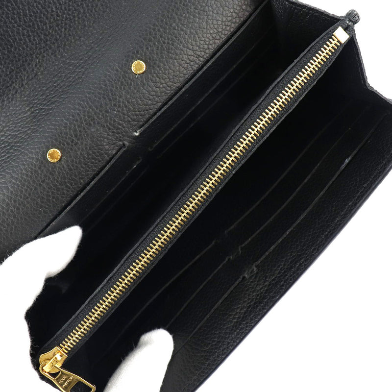 [LOUIS VUITTON] Louis Vuitton Portofoille Methis M62458 Monogram Amplant Noir Black CA4128 Engraved Unisex Long Wallet A-Rank