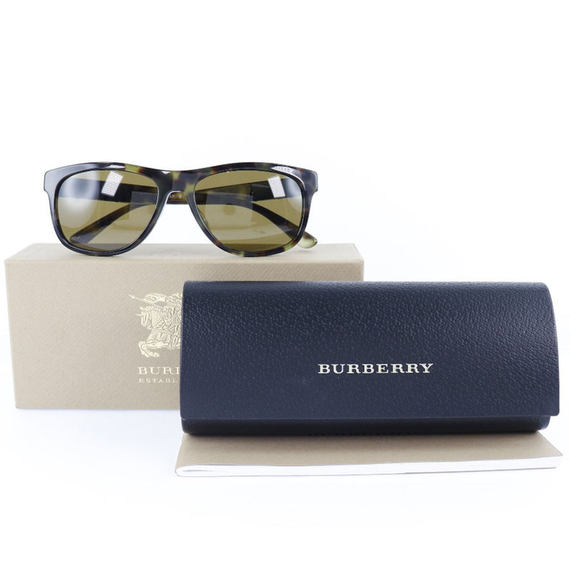 [Burberry] Burberry B4234-F 플라스틱 녹색 유니osex 선글라스 A 등급