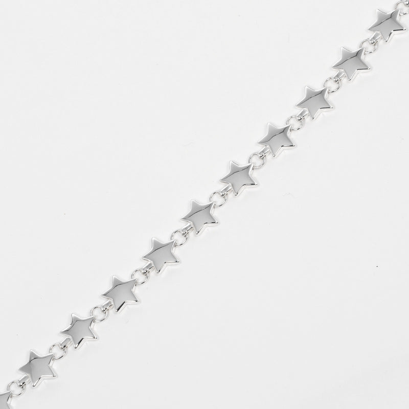 [TIFFANY & CO.] Tiffany 
 Puffster Supreme bracelet 
 Silver 925 Approximately 16.89g Puff Star Supreme Ladies A Rank