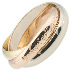 [Cartier] Cartier Trinity K18 Gold No. 14 YG/WG/PG Ladies Ring/Ring A+Rank