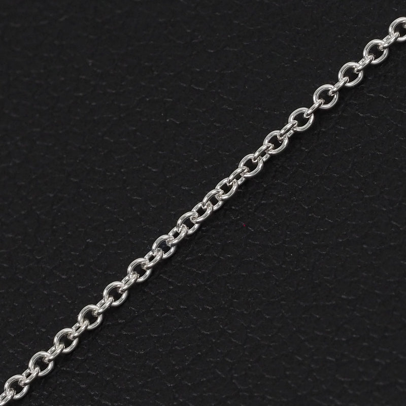 [Tiffany & co.] Tiffany Open Heart Elsa Peletti Silver 925 Collar de mujeres A