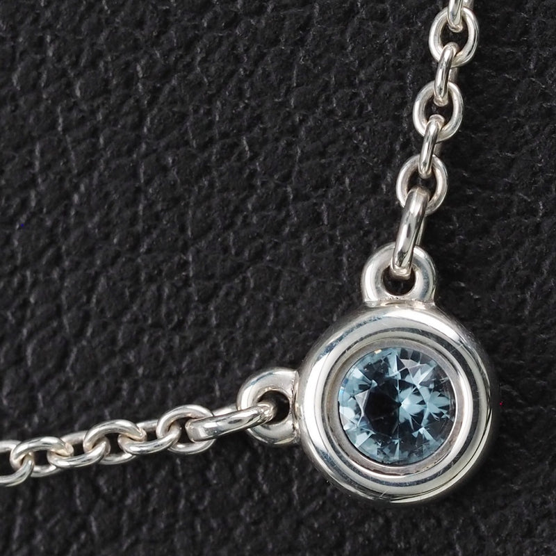TIFFANY & Co 925 Silver Openheart Aquamarine Necklace LXGBKT-428 | Tiffany  & Co. | Buy at TrueFacet