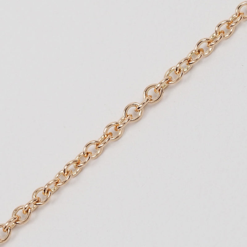 Tiffany Visayas 2g Top 3.8mm K18 oro rosado  ⁇  diamantes Señoras collares A + rango