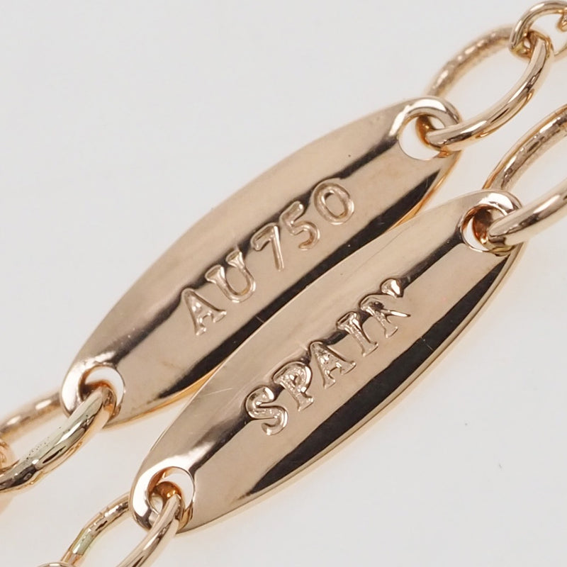 [TIFFANY&Co.] Tiffany Visor Yard 2g Top 3.8mm K18 Pink Gold x Diamond Women's Necklace A+ Rank