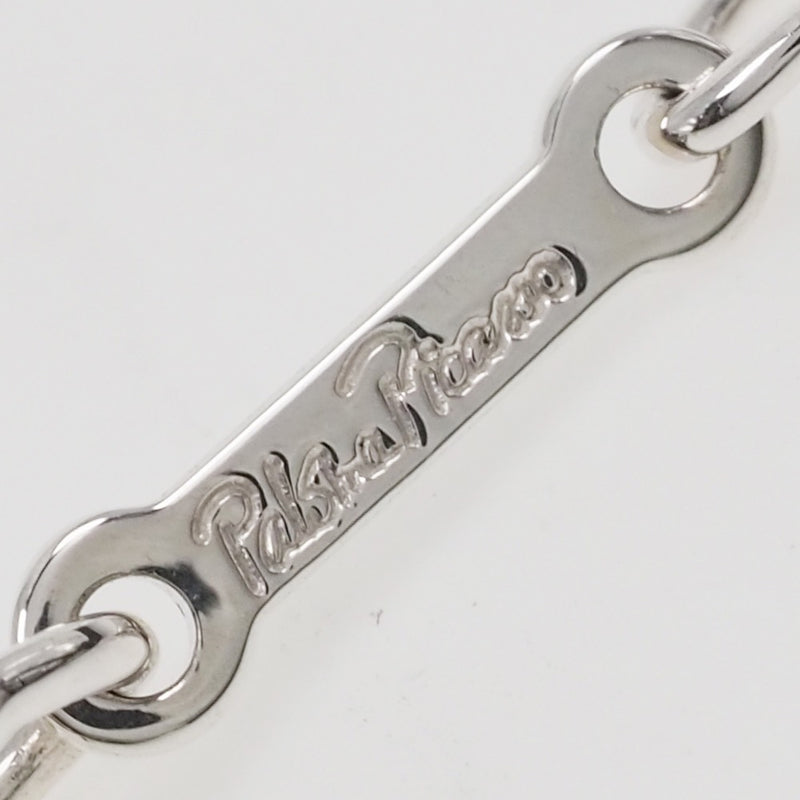 [Tiffany＆Co。] Tiffany摩擦心paloma /毕加索大尺寸银925女士项链