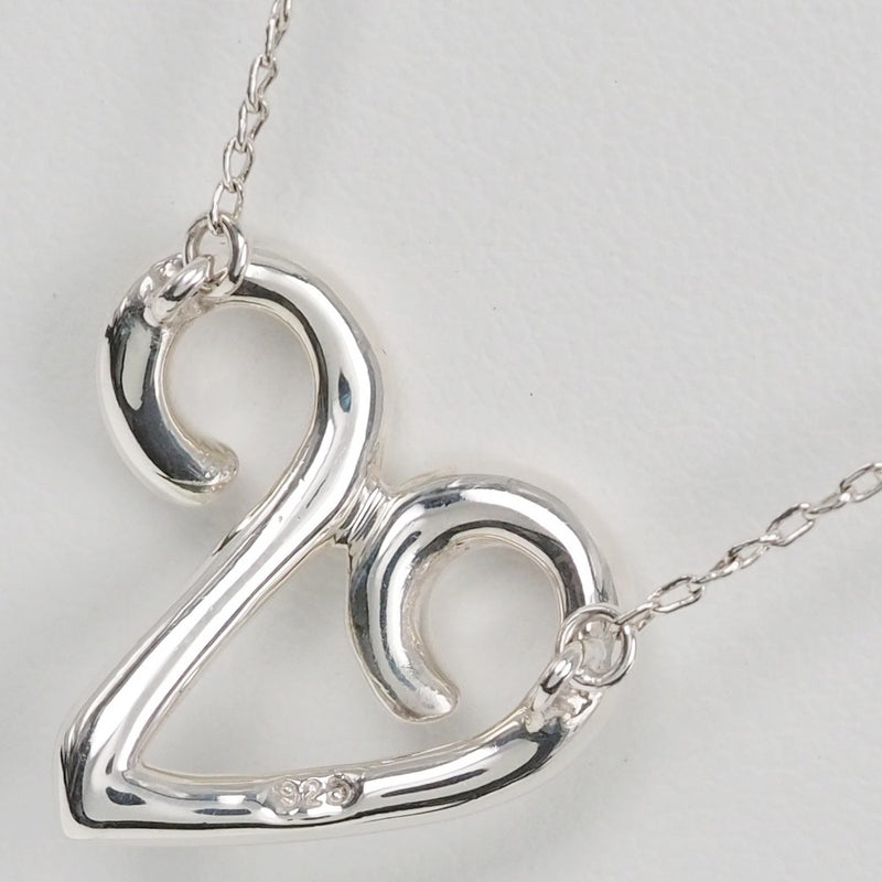 [Tiffany & Co.] Tiffany Heart Motif Picasso Silver 925 Ladies Necklace A Rank