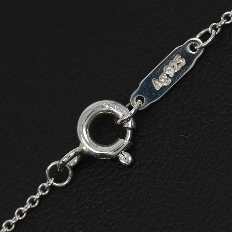 [TIFFANY & CO.] Tiffany 1837 Interlocking Circle Silver 925 × Lved Metal Gold Ladies Necklace A Rank