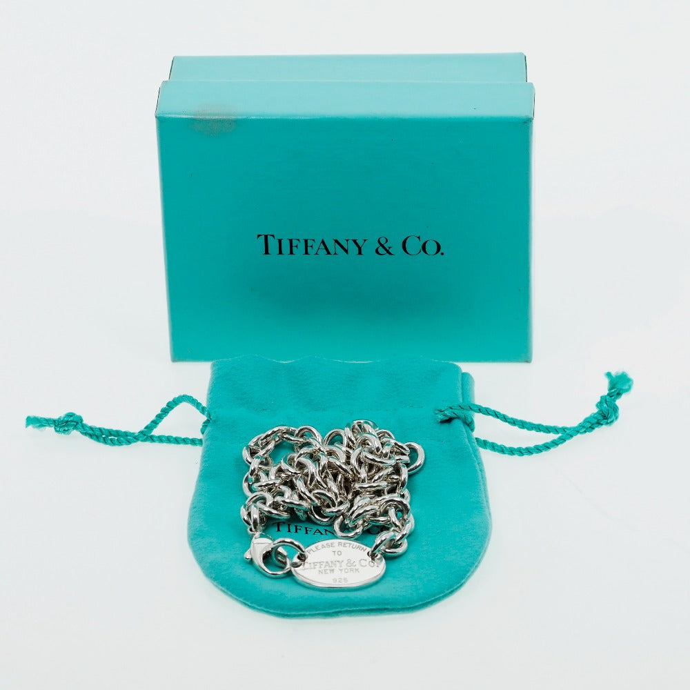 TIFFANY&Co.】ティファニー リターントゥ オーバルタグ チョーカー シルバー925 レディース ネックレス Aランク – KYOTO  NISHIKINO