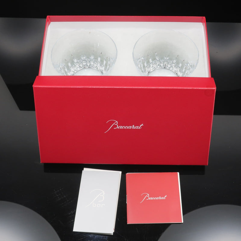 [Baccarat] Baccarat Rosa (Rosa) 2015 Tumbler X 2 Crystal_ Tableware S Rank