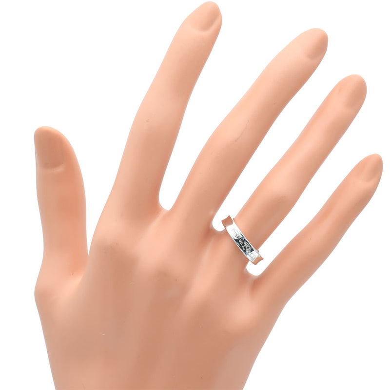 [TIFFANY & CO.] Tiffany 1837 Narrow Silver 925 7.5 Ladies Ring / Ring A Rank