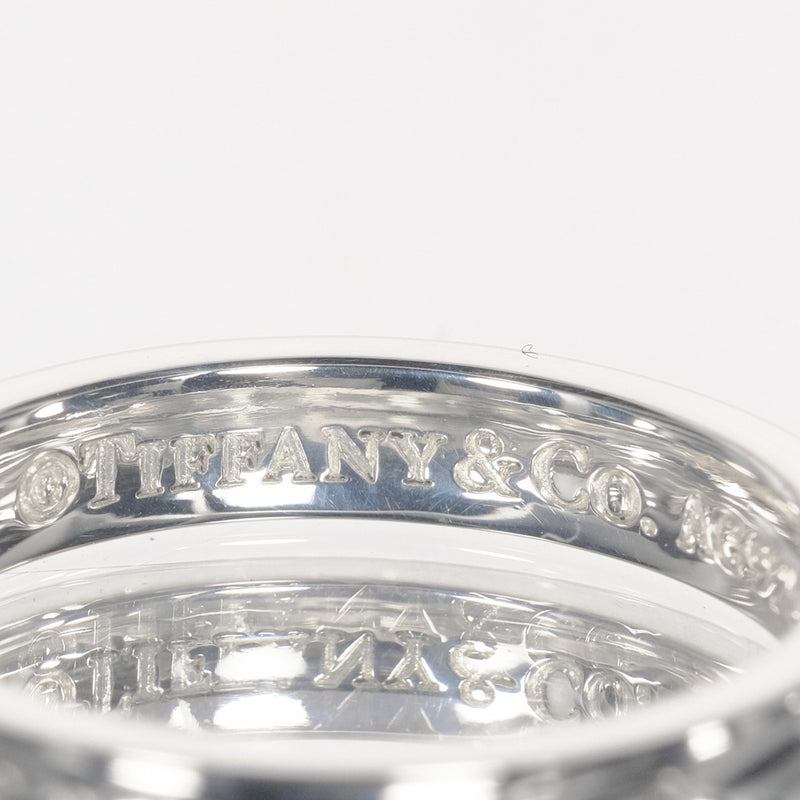 [TIFFANY & CO.] Tiffany 1837 Narrow Silver 925 17 Men's Ring / Ring A Rank