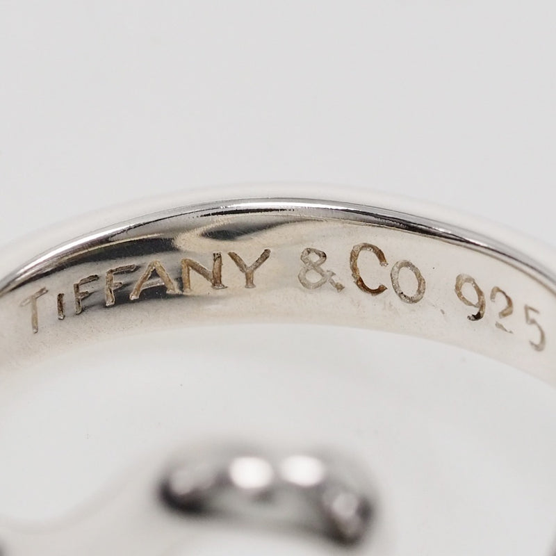 [Tiffany & Co.] Tiffany Open Heart Elsa Peletti Silver 925 10 숙녀 링 / 링 A 등급
