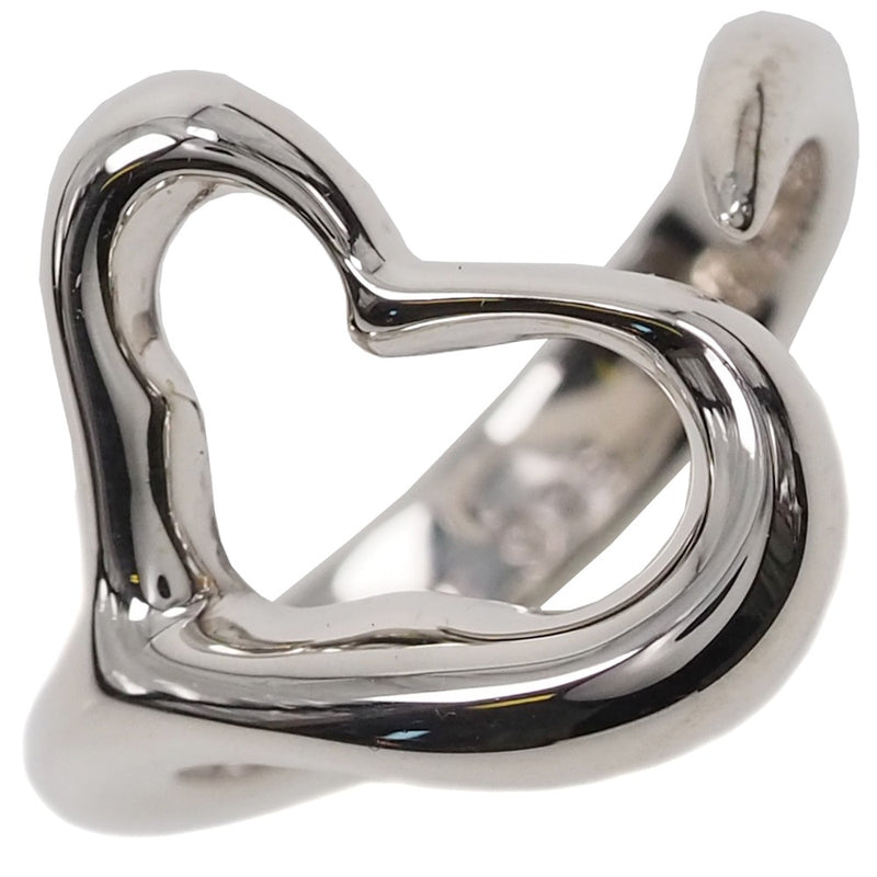 [Tiffany＆Co。] Tiffany Open Heart Elsa Peletti Silver 925 7女士戒指 /戒指