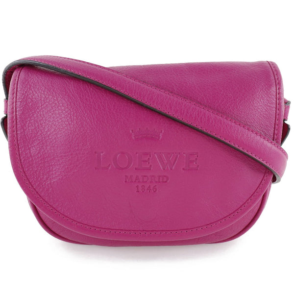 [Loewe] Loewe Heritage 송아지 분홍색 숙녀 어깨 가방 A 순위