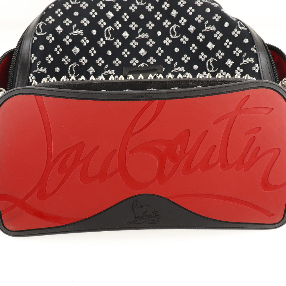 希少✨Christian Louboutin【バックルビ】スタッズ バックパック Christian Louboutin】クリスチャンルブタン バッグルビ Loubi