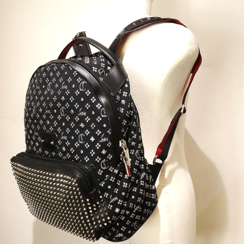 christian louis vuitton backpack Supreme x Christopher Streamlined and versatile in its design Christian Louboutin Calfskin Spiked Small