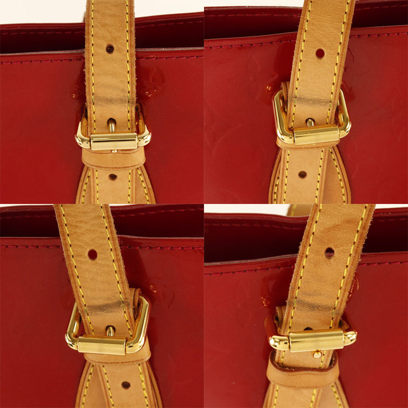 Louis Vuitton] Louis Vuitton Brentwood M91989 Monogram Vernicamur Red –  KYOTO NISHIKINO