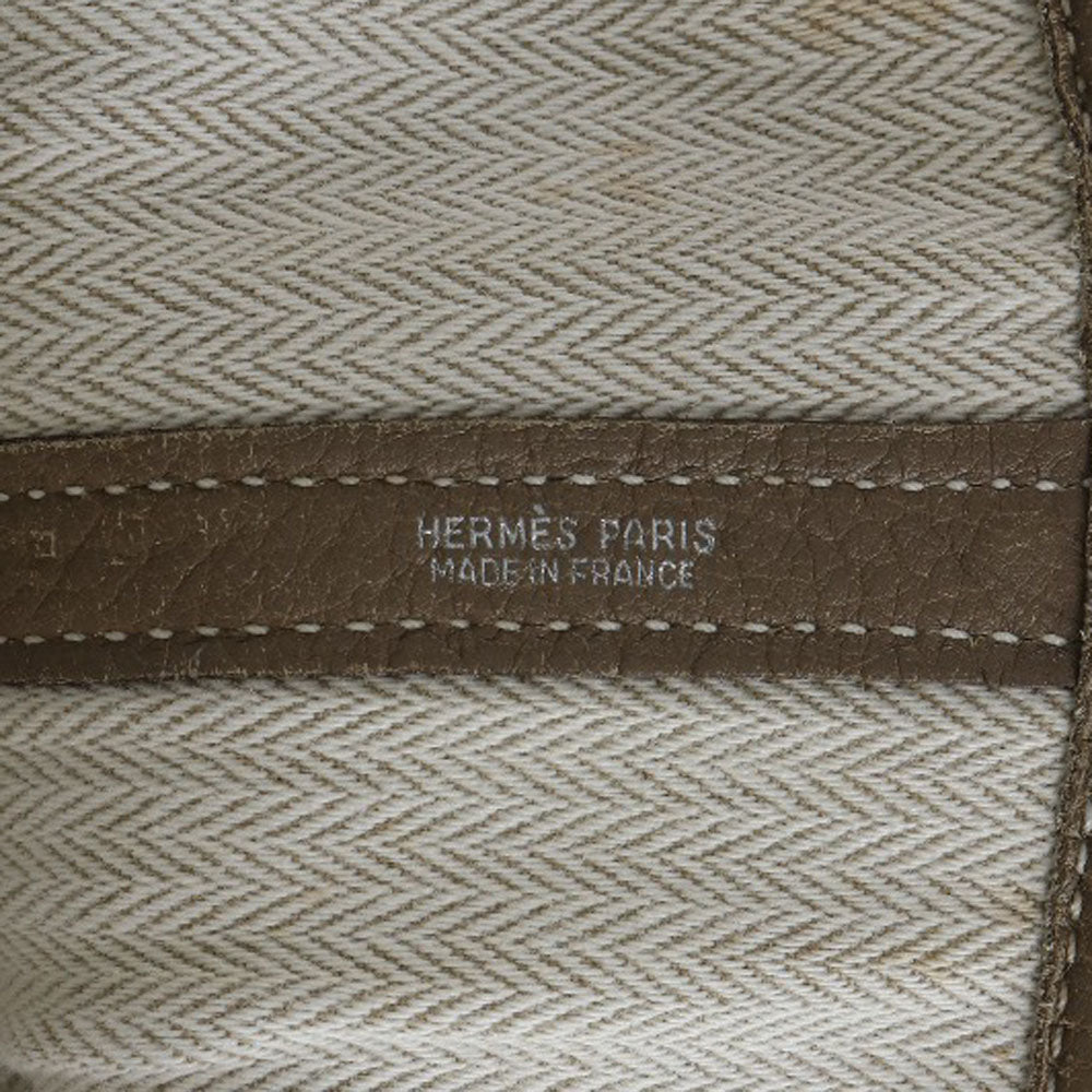 HERMES】エルメス ガーデンパーティPM ネゴンダ エトゥープ □O刻印