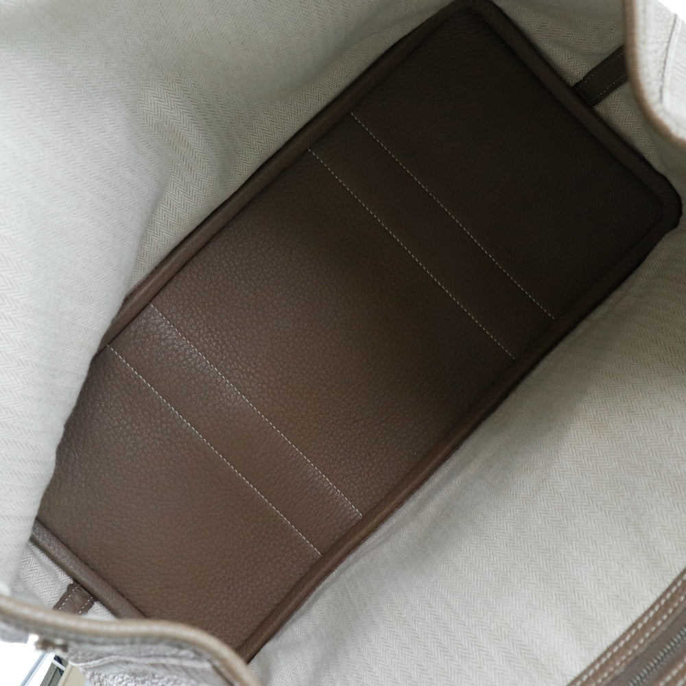 HERMES】エルメス ガーデンパーティPM ネゴンダ エトゥープ □O刻印