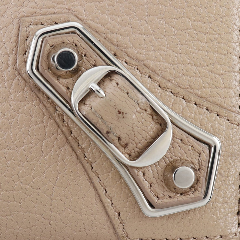 [Balenciaga] Balenciaga Classic Continental Zip Long Wallet 390187 Gatskin Beige Sujido Classic Continental Zip Damas