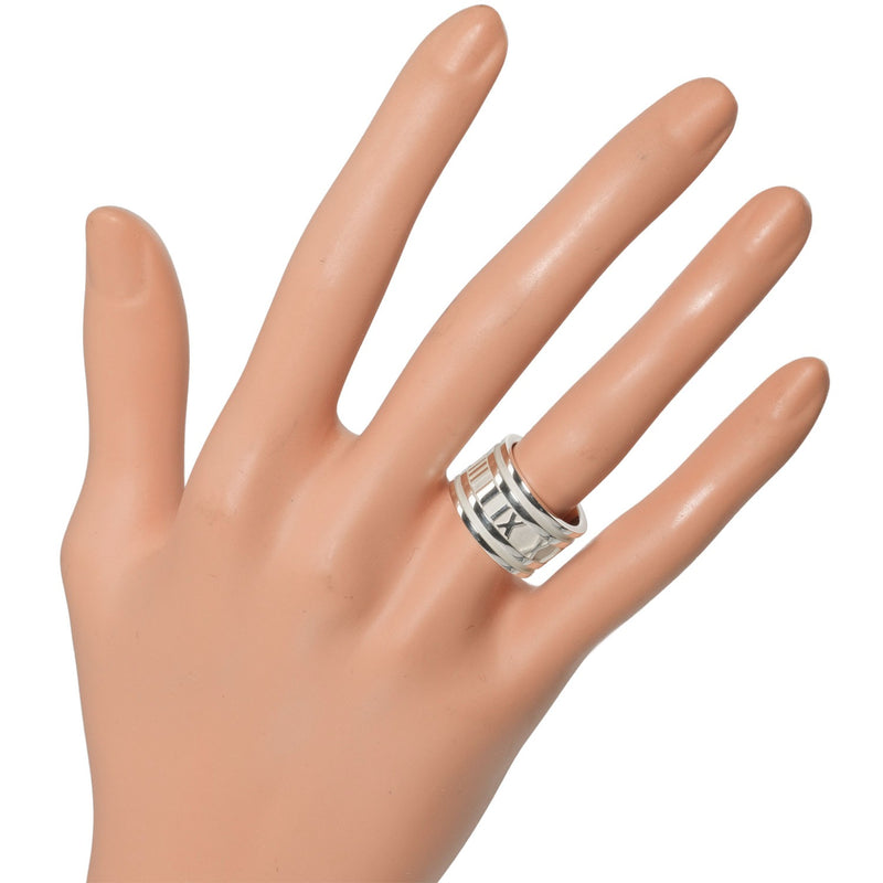 [Tiffany & Co.] Tiffany Atlas Wide Wide Silver 925 9 Ladies Ring / Ring A+Rank